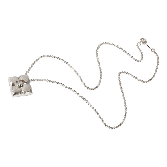 Tiffany & Co. Paloma Picasso Fiore Pendant in Sterling Silver on a Chain - Picture 2 of 4